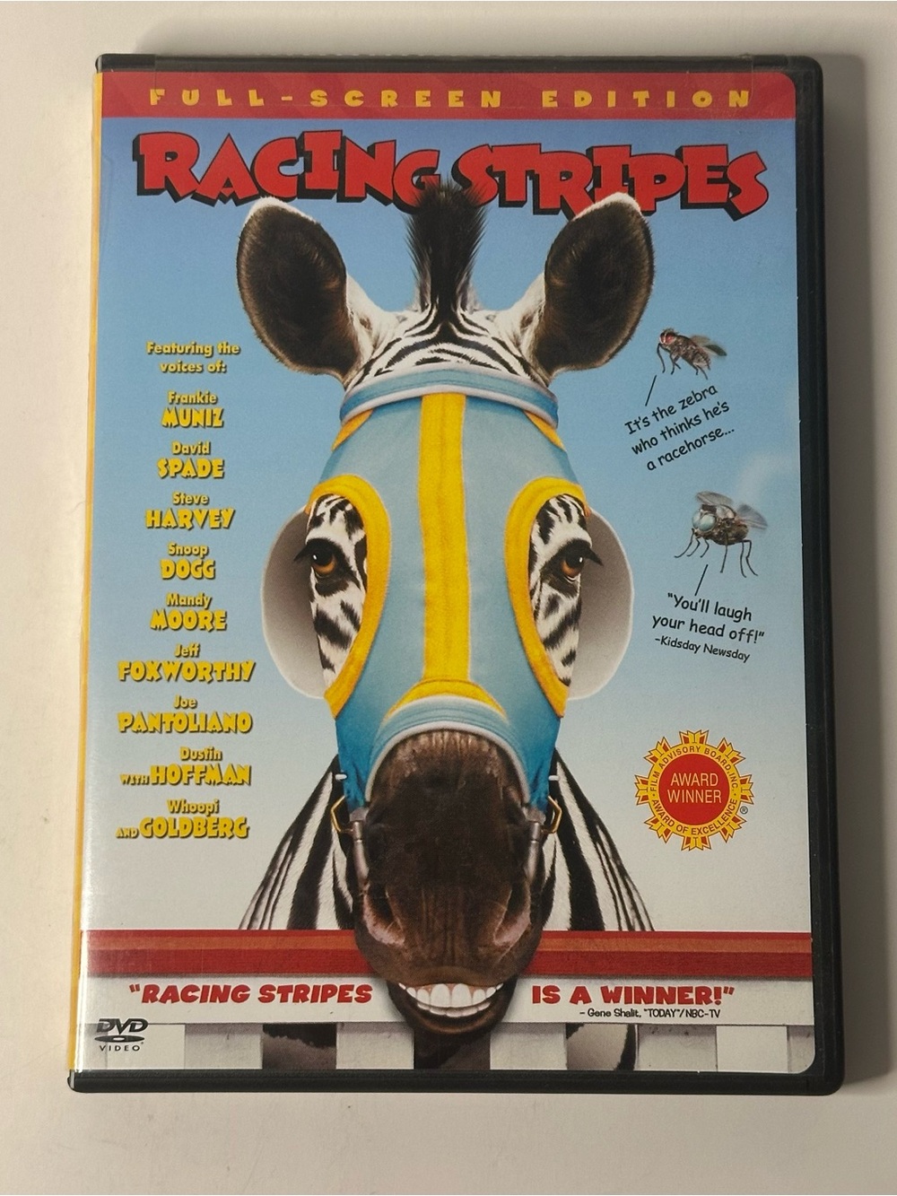 Racing Stripes DVD Full-Screen Ed Hayden Panettiere, Frankie Muniz, Snoop Dogg